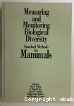 Measuring and monitoring biological diversity : standard methods for mammals