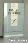L'Analyse factorielle