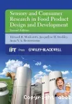 Sensory and consumer research in food product design and development