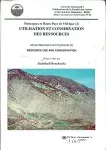 Utilisation et conservation des ressources