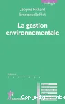La gestion environnementale