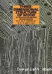 Three dimensional structure of wood