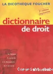 Dictionnaire de droit