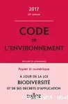 Code de l'environnement