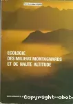 Écologie et biogéographie des milieux montagnards et de haute altitude