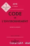 Code de l'environnement
