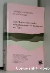 Contribution aux études ethnobotaniques et floristiques au Togo