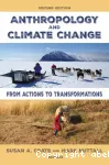 Anthropology and climate change