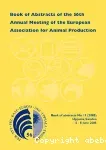 Book of abstracts of the 56th Annual meeting of the European association for animal production