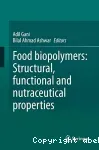 Food biopolymers: structural, functional and nutraceutical properties