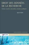 Droit des données de la recherche