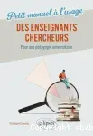 Petit manuel à l'usage des enseignants chercheurs