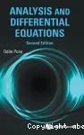 Analysis and differential equations