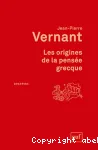 Les origines de la pensée grecque