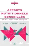 Apports nutritionnels conseillés pour la population française