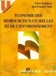 Economie des ressources naturelles et de l'environnement