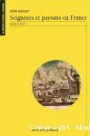 Seigneurs et paysans en France : 1600-1793