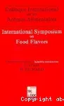 Colloque international sur les arômes alimentaires