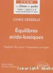 Équilibres acido-basiques