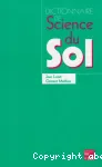 Dictionnaire de science du sol