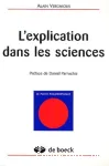 L'explication dans les sciences