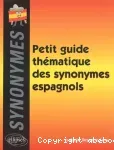 Petit guide des synonymes espagnols