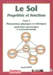 Phénomènes physiques et chimiques, applications agronomiques et environnementales