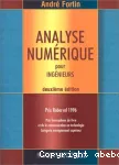 Analyse numérique pour ingénieurs