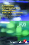L'évaluation environnementale des politiques, plans et programmes