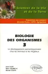 Biologie des organismes