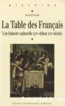 La table des Français
