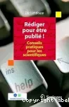 Rédiger pour être publié !