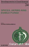 Spices, herbs and edible fungi.