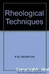Rheological techniques.