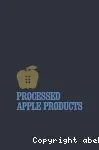 Processed apple products.