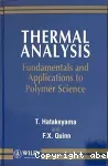 Thermal analysis. Fundamentals and applications to polymer science.