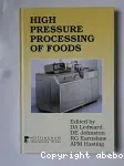 High pressure processing of foods - Conference (28/03/1994 - 29/03/1994, Reading, Angleterre).