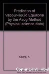 Prediction of vapor-liquid equilibria by the asog method.
