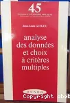 Analyse des données et choix à critères multiples.