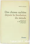 Des choses cachées depuis la fondation du monde.