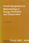 4th symposium on biotechnology in energy production and conservation (11/05/1982 - 14/05/1982, Gatlinburg, Etats-Unis).