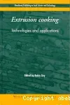 Extrusion cooking. Technologies and applications.