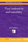 Food authenticity and traceability.