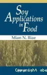 Soy applications in food.