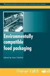 Environmentally compatible food packaging.