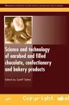 Science and technology of enrobed and filled chocolate, confectionery and bakery products.