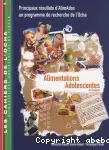 Alimentations adolescentes en France. Principaux résultats d'AlimAdos un programme de recherche de l'Ocha.