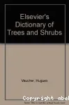 Elsevier's dictionary of trees and shrubs in latin, english, french, german, italian.