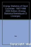 Energy balances of OECD counrties, 1997-1998. Bilans énergétiques des pays de l'OCDE.