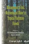 Management of soil nutrients and water in tropical plantation forests.